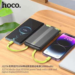 پاوربانک هوکو مدل J127A 20W ظرفیت 10000 میلی آمپر ساعت