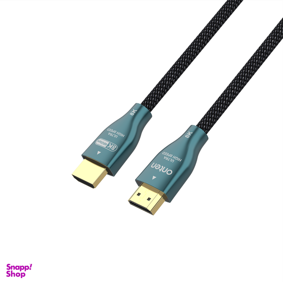 کابل HDMI ورژن 2.1 اونتن ONTEN 8K HDMI مدل OTN-HD181 با طول 1/5متر