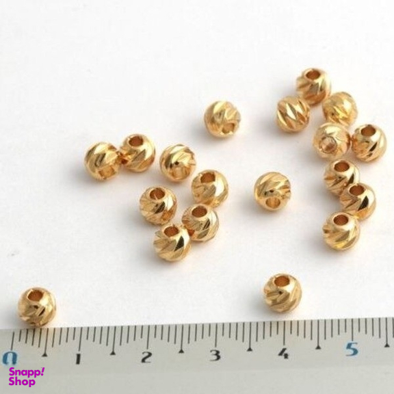 گوی طلا 18 عیار مدل البرنادو تراش