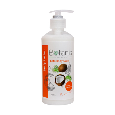 لوسیون بدن بوتانیس مدل Coconut & Macadamia حجم 400 میلی لیتر