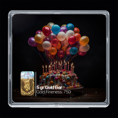 شمش طلا 18 عیار مدوپد مدل SG10782