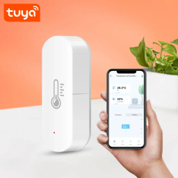 سنسور هوشمند دما و رطوبت وای‌ فای تویا مدل PST-WSD400D