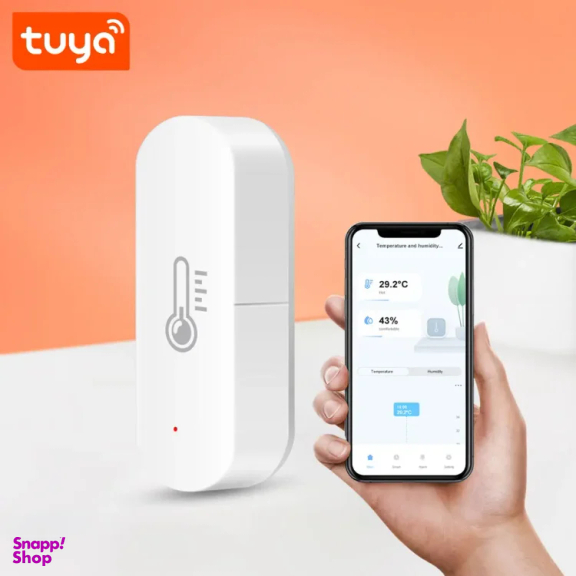 سنسور هوشمند دما و رطوبت وای‌ فای تویا مدل PST-WSD400D