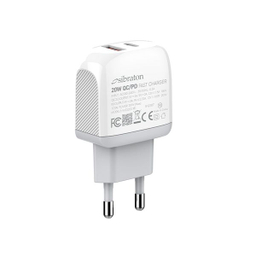 شارژر دیواری 20 وات سیبراتون مدل SW2220i PD به همراه کابل لایتنینگ