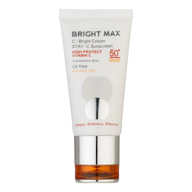 کرم ضد آفتاب رنگی ویتامین سی C Bright برایت مکس حجم 50 میلی لیتر