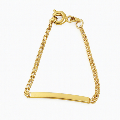 دستبند طلا 18 عیار دخترانه طرح کارتیه زنجیری