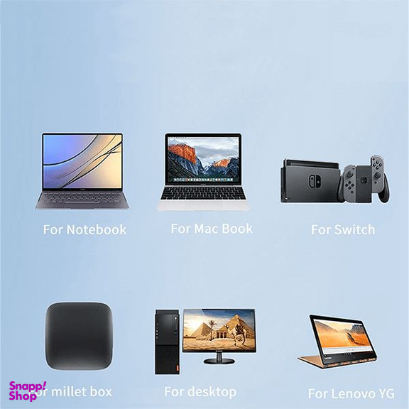 هاب 5 پورت USB-C مدل BYL-2302