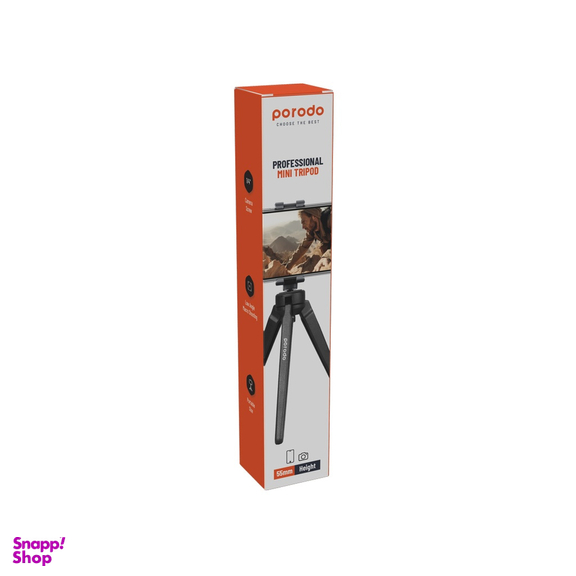 پایه نگهدارنده گوشی موبایل پرودو مدل Professional Mini Tripod PD-TRPT-BK