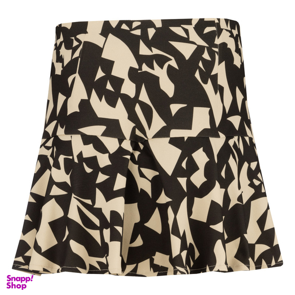 دامن زنانه سرژه مدل 210207 رنگ کرم