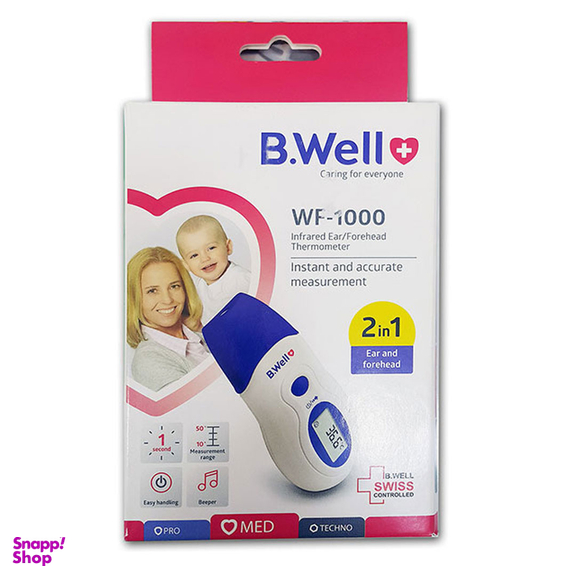 تب سنج گوش و پیشانی برند بی ول مدل WF-1000