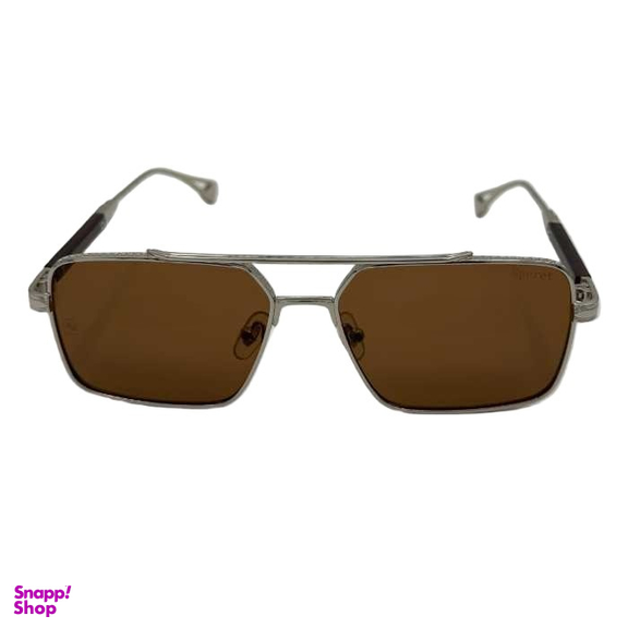 عینک آفتابی مردانه مدل 8829 رنگ نقره ای