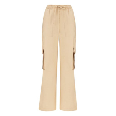 شلوار زنانه سرژه مدل  چهار جیب 208329 رنگ کرم