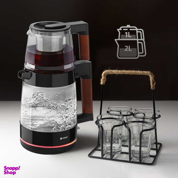 چای ساز اسنوا مدل STM-G1800BK