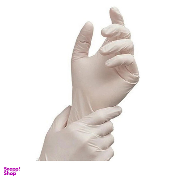 دستکش جراحی لاتکس اچ دی مدل H75 سایز 7.5 بسته 2 عددی