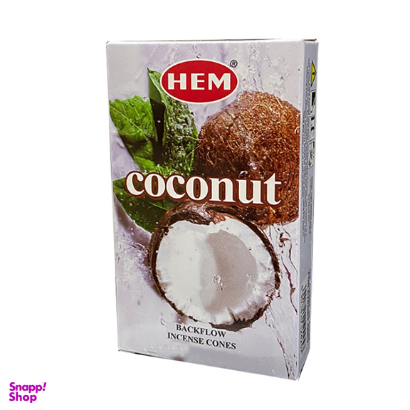 عود آبشاری هم مدل نارگیل کد Coconut-01 بسته 10 عددی