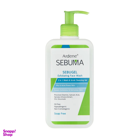 ژل لایه بردار آردن سبوما مدل SEBUGEL حجم 350 میلی لیتر