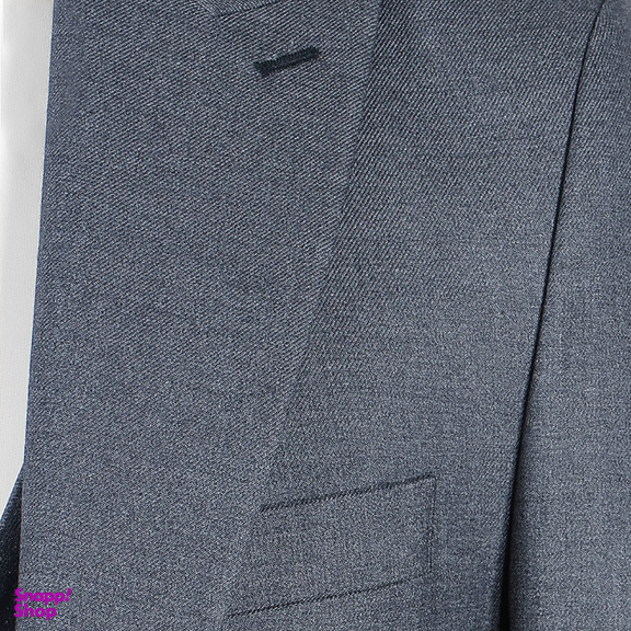 کت و شلوار کمبین کج راه مدل ژیله دورو کد 1445 رنگ طوسی روشن
