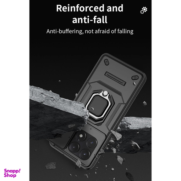 کاور گوشی موبایل سامورایی مدل SHOCKPROOF مناسب برای شیائومی Poco X6 Pro 5G / Redmi K70E