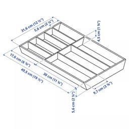 ارگانایزر کابینت ایکیا مدل Uppdatera کد 404.599.73