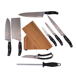 ست چاقو آشپزخانه 9 پارچه برگهف مدل Studio