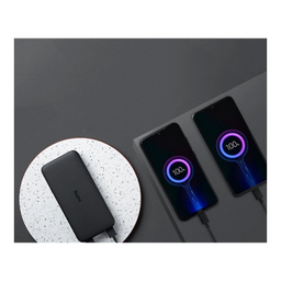 پاور بانک شیائومی مدل Redmi با ظرفیت 20000mAh با کابل MicroUSB رنگ مشکی