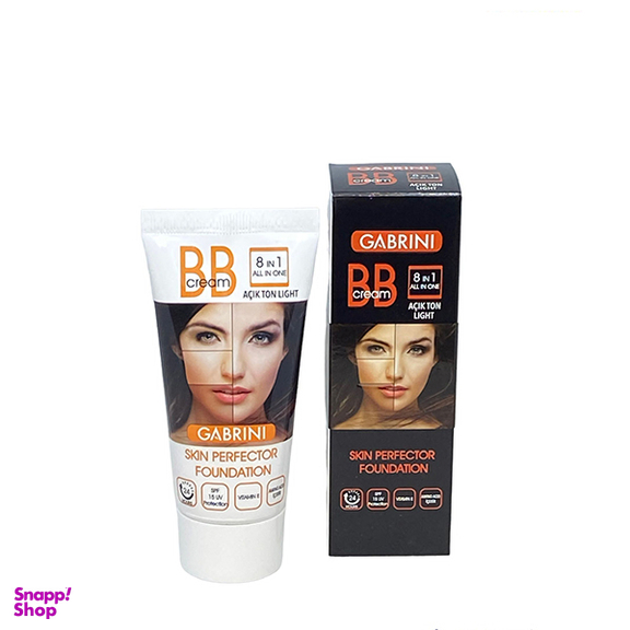 بی بی کرم گابرینی مدل 8 در 1 شماره light حجم 50 میلی لیتر