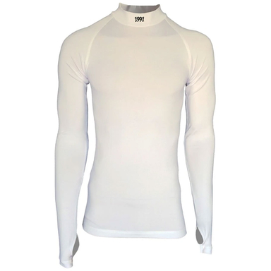 تیشرت ورزشی مردانه 1991 اس دبلیو مدل Base Layer Long White