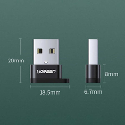 مبدل USB-A Male به USB-C Female یوگرین مدل US280 کد 50568