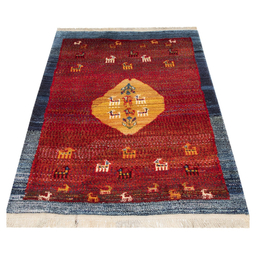 گبه دستباف سی پرشیا کد 129265 سایز 155×117 سانتی‌ متر