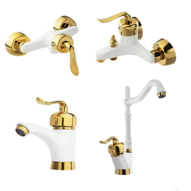 ست شیرآلات مدل قاجاری کد s9 مجموعه 4 عددی