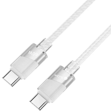 کابل شارژ 60 وات تایپ سی پرووان مدل PCC131 به طول 1 متر