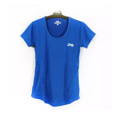 تیشرت ورزشی زنانه پرگان کد 300 رنگ آبی