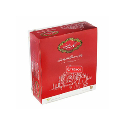 چای کیسه ای ساده ممتاز هندوستان گلستان بسته 100 عددی
