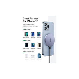 شارژر بی سیم 15 وات یوگرین مدل MagSafe CD245 کد 30233