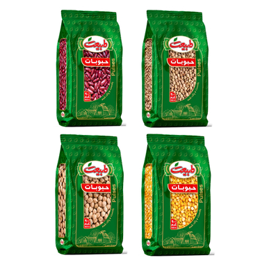 بسته حبوبات طبیعت کد 900