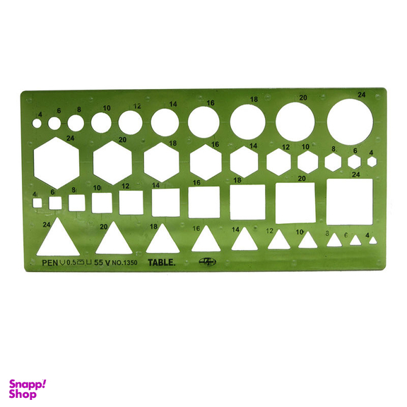 شابلون اشکال 1350 تابل TABLE