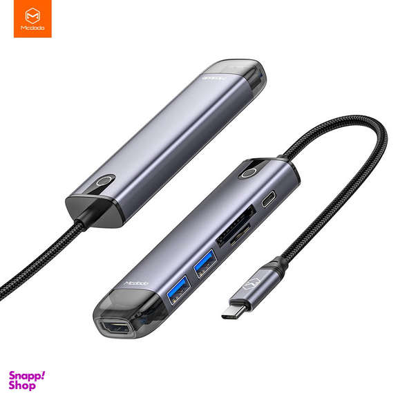 هاب 6 پورت USB-C مک دودو مدل MC-HU-7740