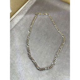 زنجیر نقره مردانه مدل پهن کد 698522