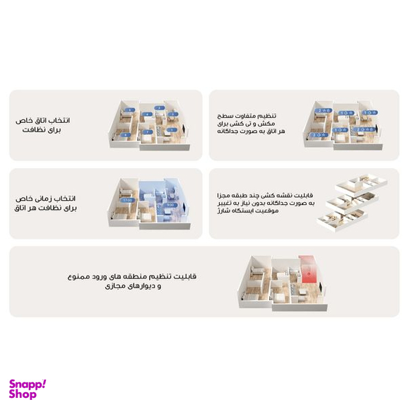 جاروبرقی شیائومی مدل ×10