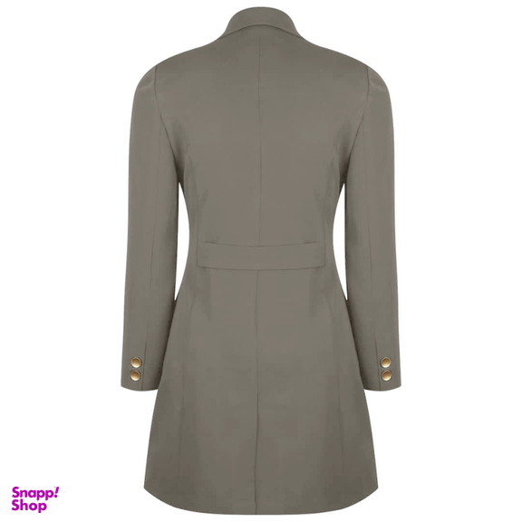 ست مانتو و شلوار زنانه مدل BARAN493 رنگ طوسی