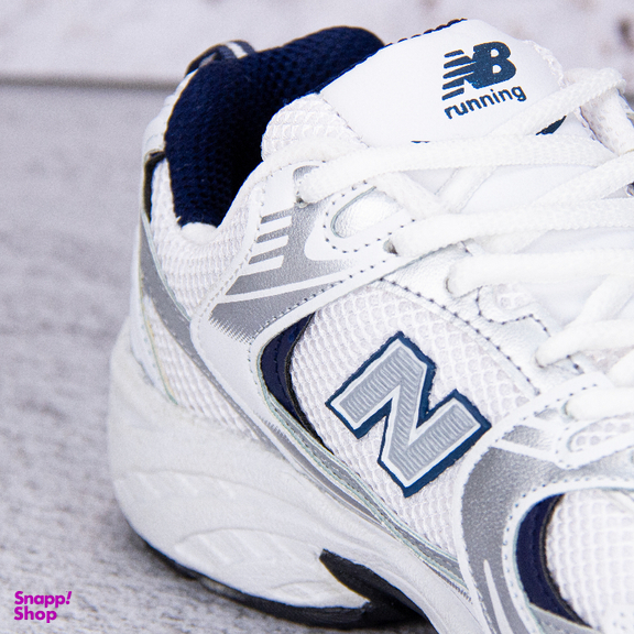 کفش ورزشی زنانه مدل نیوبالانس 530 کد 2347 رنگ سفید سرمه ای