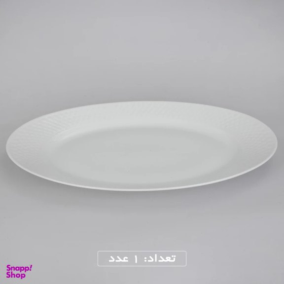 سرویس غذاخوری 28 پارچه چینی زرین ایران مدل White 2 سری رادیانس درجه عالی