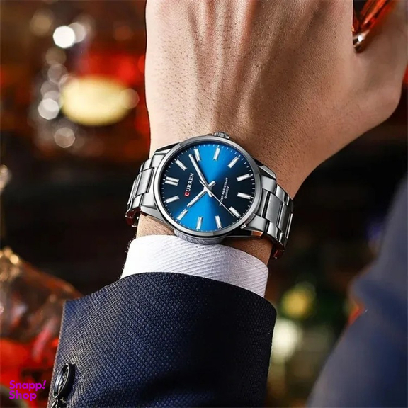 ست ساعت مچی عقربه ای زنانه و مردانه کورن مدل 9090SBE