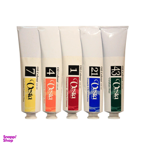 رنگ روغن وستا حجم 120 میلی لیتر