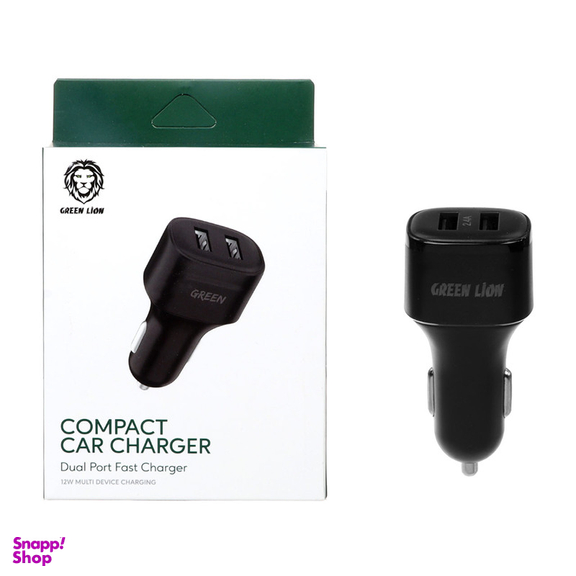 شارژر فندکی 12 وات گرین لاین مدل GNCC24WCBK