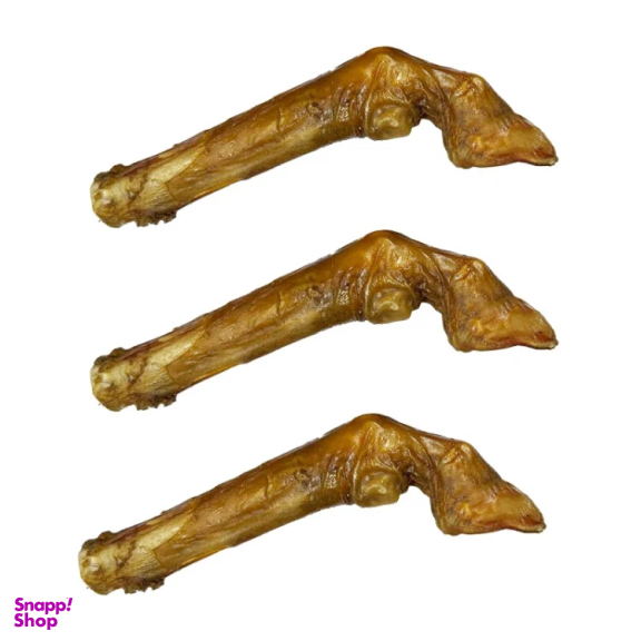 تشویقی سگ شهر پت مدل ایز گود پاچه متوسط گوسفند بسته 3 عددی