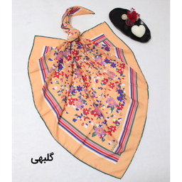 روسری زنانه آنالیا مدل نخی خنک تابستانی طرح گل ریز کد ana-5026