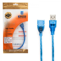 کابل افزایش طول USB انزو مدل AT03 طول 30 سانتی متر
