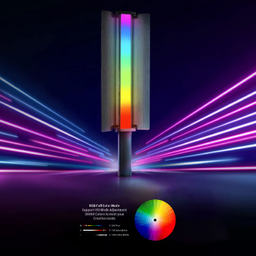 باتوم لایت 30 وات تی بی 2 مدل LP-550 TUBE LIGHT RGB