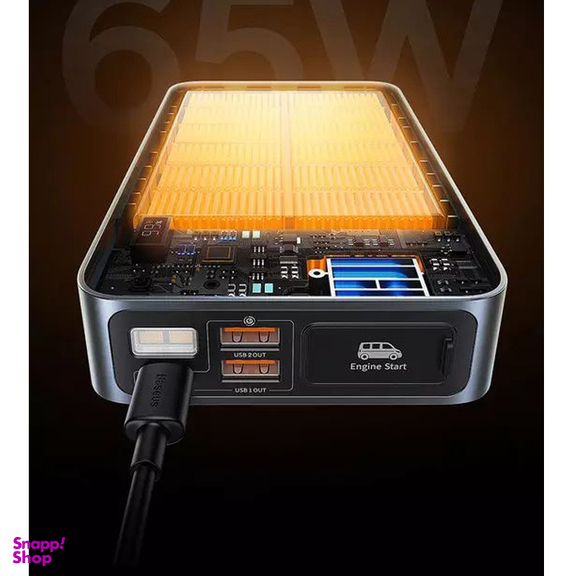 جامپ استارتر و پاوربانک باسئوس مدل Super Energy Pro+ 1600A